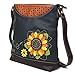 Chala Handbags Sunflower Sweet Messenger Bag Purse, Flower Lover