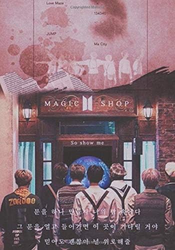 BTS 'Magic Shop' College Ruled Journal