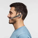 VOUNEDA Bluetooth 5.1 Single Ear Headset, 10 Hour Battery, TWS Compatible, Siri view 6