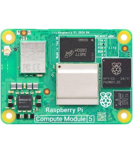 Amazon.com: Raspberry Pi Compute Module 5, CM5116064, Wireless