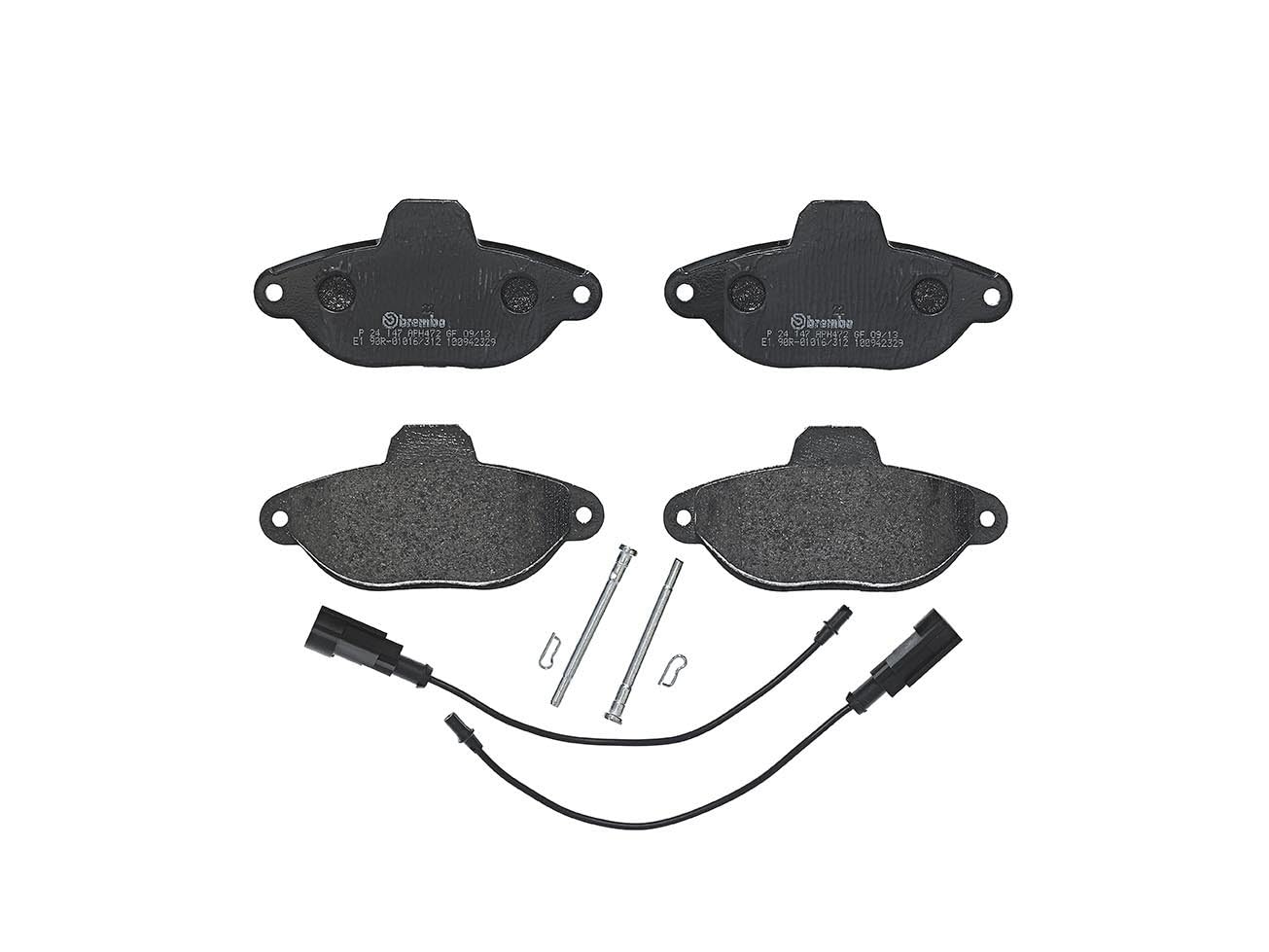 Brembo P24147 Front Brake Pads Pack of 4