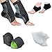 Foot Sleeve (1 Pair), Plantar Fasciitis Protectors (1 Pair), Arch Support Therapy Wrap (1 Pair), Cushioned Heel Support (1 Pair) Ankle Foot Pain Relief Socks - (Pack of 8)