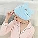 DICPOLIA Bathroom supplies Microfiber Hair Turban Quickly Dry Hair Hat Wrapped Towel Bathing Cap Absorbent Hair Drying Caps Wraps for Girls and Women (Blue)