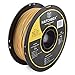HATCHBOX 1.75mm Gold PLA 3D Printer Filament, 1 KG Spool, Dimensional Accuracy +/- 0.03 mm, 3D Printing Filament