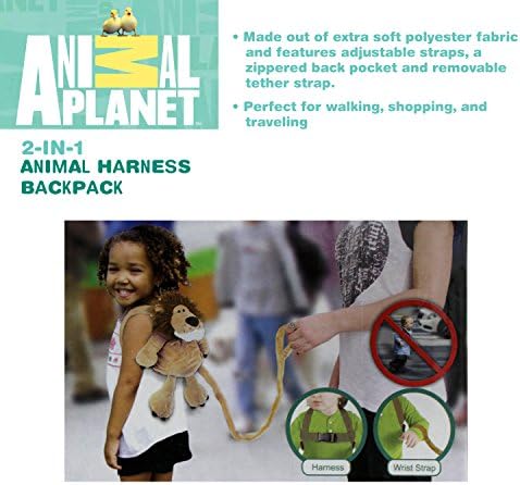animal planet backpack harness