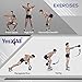 Yes4All Solid Cast Iron Kettlebell Weights Set – Great for Full Body Workout and Strength Training – Kettlebell 10 lbs (Black)