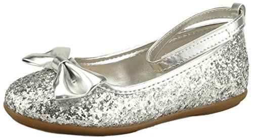 The Doll Maker Metallic Glitter Strap Flat Shoes Fba173059b