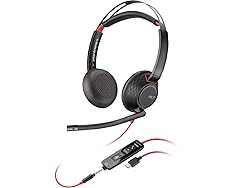 Poly Blackwire 5220 Stereo USB-C Headset + 3.5mm