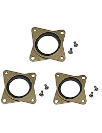 Protectores de vibración con tornillo M3 CNC para impresora 3D Creality CR 10, CR 10S, CNC 3D (3 unidades)