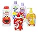 Set of 4 Sesame Street Gentle, Mild, and Hypo-allergenic Hand Soap, Body Wash, Lotion, and More! Features Your Child's Favorite Sesame Street Stars Such as Big Bird, Cookie Monster, and Elmo!