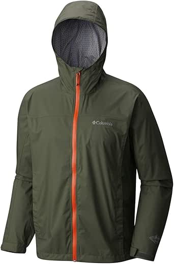 columbia men's evapouration rain jacket