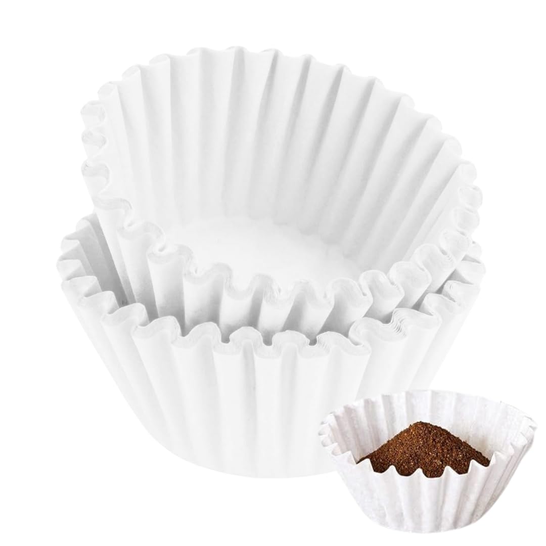 Photo 1 of Zamada Disposable Paper Filters for Keurig K-Duo, k-Duo Plus, and K-Duo Essentials - Brew up to 12 Cups of Coffee (100 Pack)