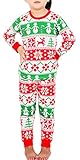 BlcSwan Kids Boy Girls Christmas Pajamas Pants Set 2 PCS Cotton Clothes 12M-7Y