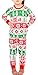 BlcSwan Kids Boy Girls Christmas Pajamas Pants Set 2 PCS Cotton Clothes 12M-7Y