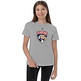 Outerstuff Florida Panthers Youth Girls 7-16 Primary Team Logo T-Shirt