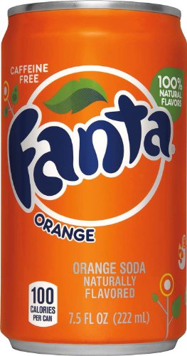 Fanta Orange Soda, 7.5 Ounce (24 Cans) - Thumbnail 2