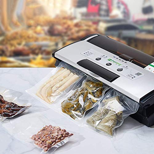 Vakuumierer Vakuumierer, Automatische Lebensmittel Vakuum-Dichtungs-Maschine mit Cutter Rolltasche Slot, for Trocken… – Bild 5