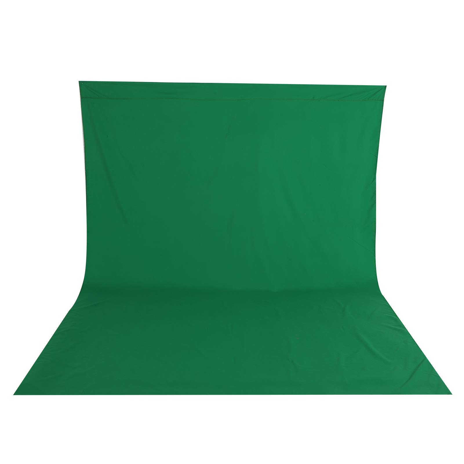 Zerodis Green Screen Backdrop Studio 1.5x2m Non-Woven Fabric Photography Background Accessory Photography Backdrop Background for Photo Video Studio