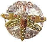 Puffin & Company Dragonfly Needle Nanny Magnetic Needle Minder, Brooch