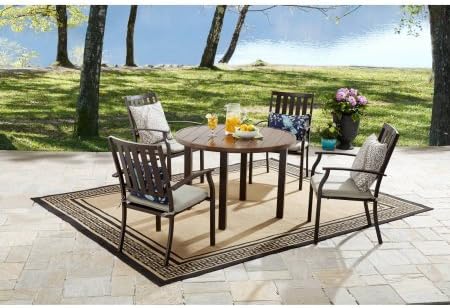Better Homes And Gardens Camrose Farmhouse Mix Match Dining Table Patio Lawn Garden Kolenik Patio Furniture Accessories