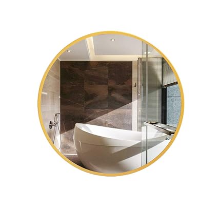 Amazon Com Mirror Bathroom Round Vanity Wall Mounted