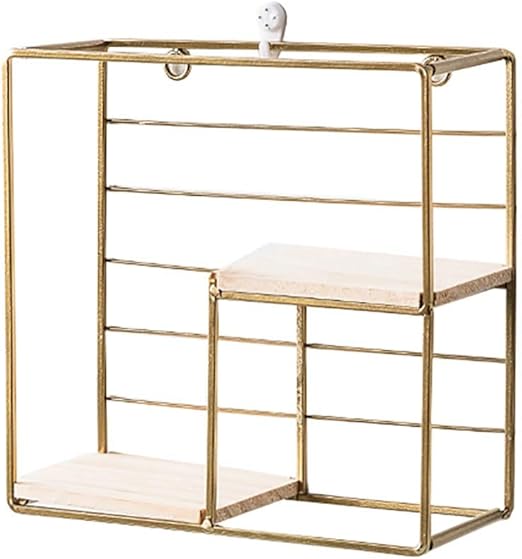 Wsnbb Estante De Pared Repisa De Hierro Forjado Decoracion De