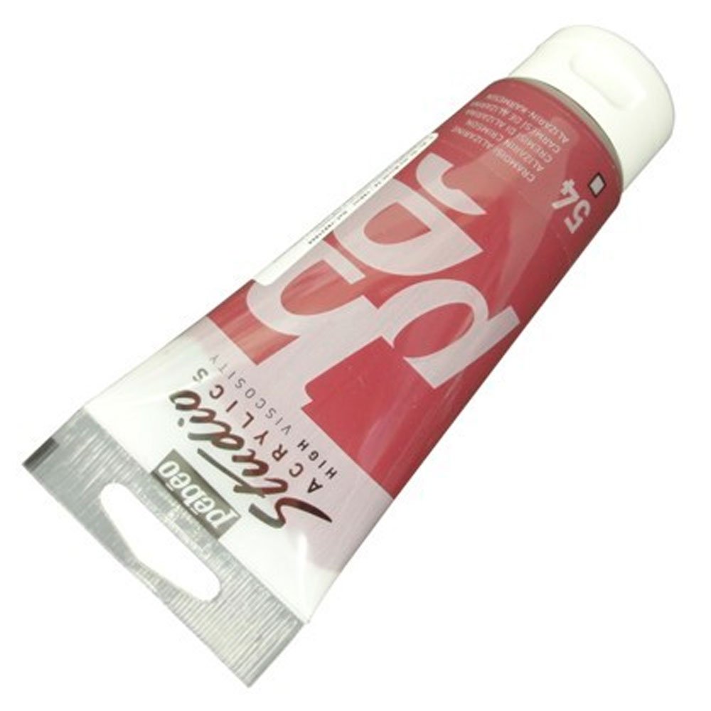 Pébéo - Studio Acrylics Fine Acrylic - Acrylic Paint - Red Acrylic - Alizarin Crimson, 100 ml — image 1