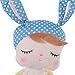 SKM Stuffed Doll Toy Bunny Girls Baby Angela Plush Doll 14 inch Soft Cuddly Kind Rabbit Doll for Baby Kids - Birthday Gifts, Kid's Sleeping Partner, MeToo X, Yellow