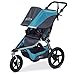 BOB Revolution Flex 2.0 Jogging Stroller - Up to 75 pounds - UPF 50+ canopy - Adjustable Handlebar, Lagoon