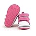 Itaar Baby Canvas Sneaker Infant Toddler Dual Strap Trainer Anti-Skid Rubber Sole Prewalker Shoes for indoor outdoor walking