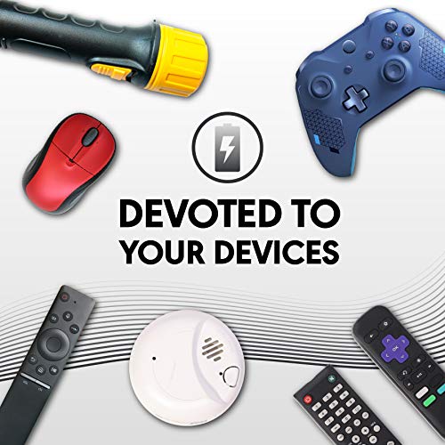 Premium Batteries 24 AA and 24 AAA Batteries, High Performance