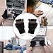 Unisex Women's & Men's USB Heated Gloves Mitten Winter Hands Warm Laptop Gloves,Yinuoday Full & Half Heated Fingerless Heating Knitting Hands Warmer Washable Design (Men Black)
