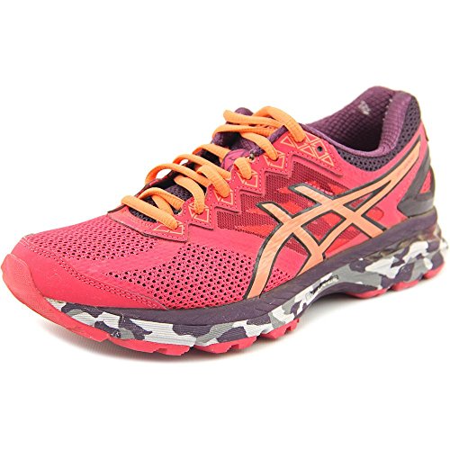 ASICS Women's GT-2000 4 Trail Running Shoe, Azalea/Melon/Perfect Plum, 8 M US