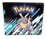 Pokemon - Blastoise Squirtle Leather Wallet 4 x 4in