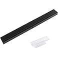 Aokin Sensor Bar for Wii, Replacement Wireless Infrared Ray Sensor Bar for Nintendo Wii and Wii U Console, Includes Clear Stand, Black