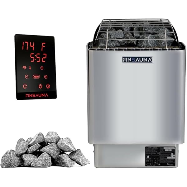 Amazon.com : Finlandia FLB-45 Sauna Heater, 4.5kw 240v/1ph, Maximum 210  cubic feet : Patio, Lawn u0026 Garden