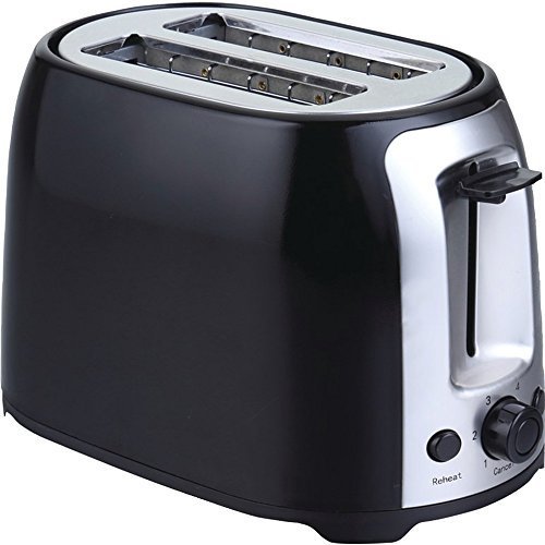 Click Here to See More Images BRENTWOOD TS-292B 2-Slice Cool Touch Toaster (Black & Stainless Steel) Home, garden & living by Brentwood