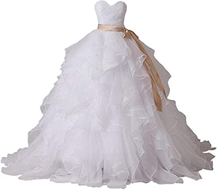 plus size puffy wedding dresses