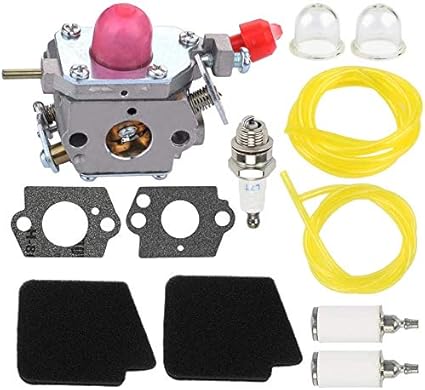 Amazon Com Fuel Li 545081857 Carburetor For Poulan Pro Bvm200fe Gbv345 Craftsman 358794700 358794770 358794780 358794765 358794774 358794773 25cc Gas Blower Zama C1u W43 Carb With 545146501 Air Filter Garden Outdoor