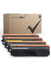 v4ink COMPATIBLES BROTHER TN315 C tn336 C TN310 C tn331 C cartucho de tóner de repuesto para impresoras HL-4140CN HL-4570CDWT HL-L8250CDN HL-L8350CDWT serises 1 Pack (Cian)