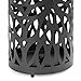 Best Choice Products Modern Spherical Metal Entryway Umbrella Storage Stand w/ 2 Hooks, Drain Tray, Floor Protection, Black