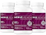 Life Renew: All-Natural Neuropathy Support Supplement with Stabilized R-Lipoic Acid - Absorbs Fast - Alternative Nerve Pain Treatment - 30 Day Supply (60 Count) - 3pk