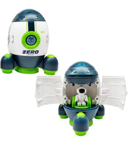 Missão Espacial ZX-22 Astronauta no Foguete, DM Toys | Amazon.com.br