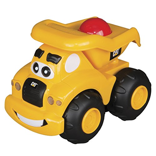 Toy State Pre-School Lights and Sounds Caterpillar CAT Roll and Go Dump Truck Vehicle