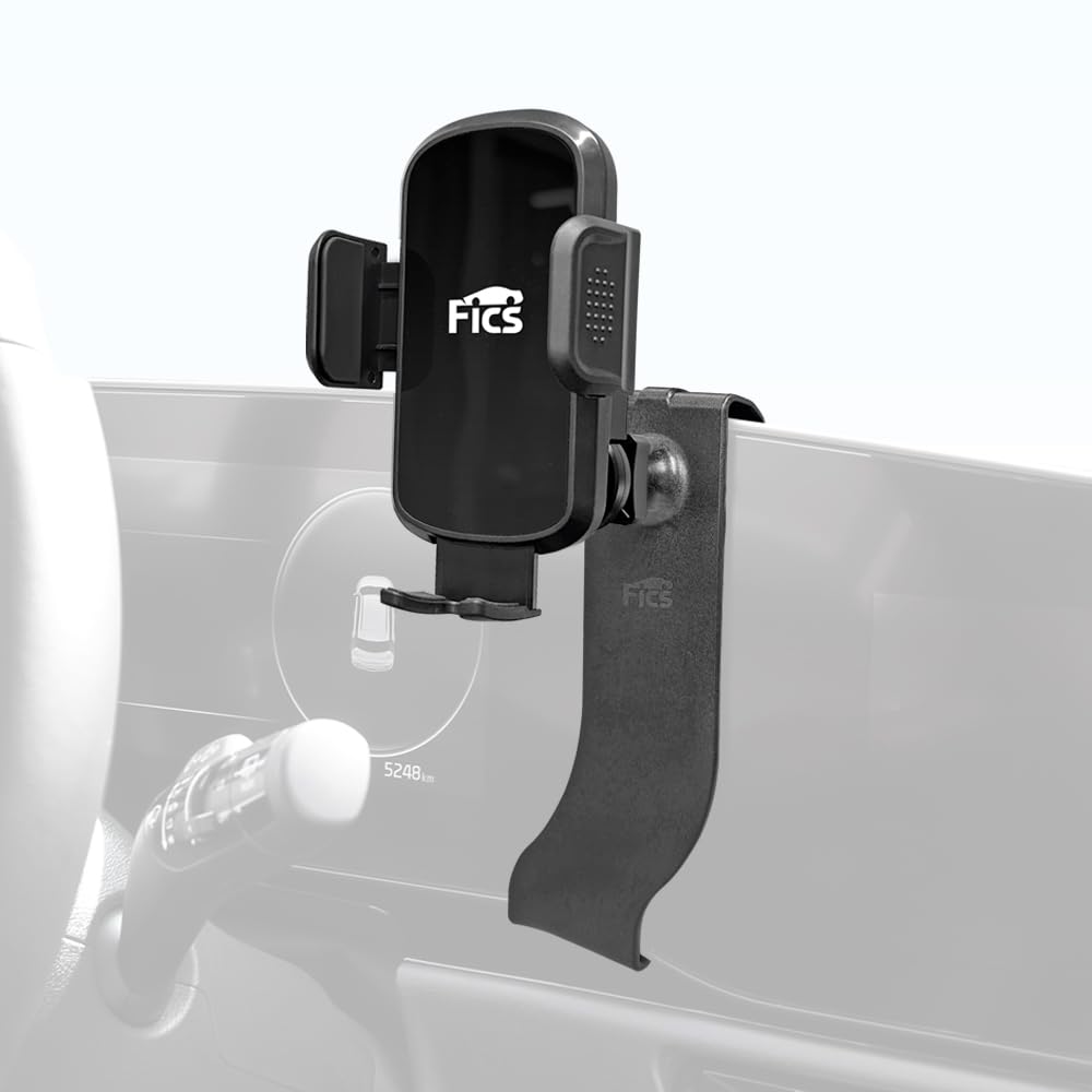 Photo 1 of FICS Car Phone Holder for KIA NIRO (SG2) 2023, 2024, 2025, 2026 – Custom-Fit Mount for Seamless Display Integration, Interior Accessories for Navigation Use, Stable Driving View