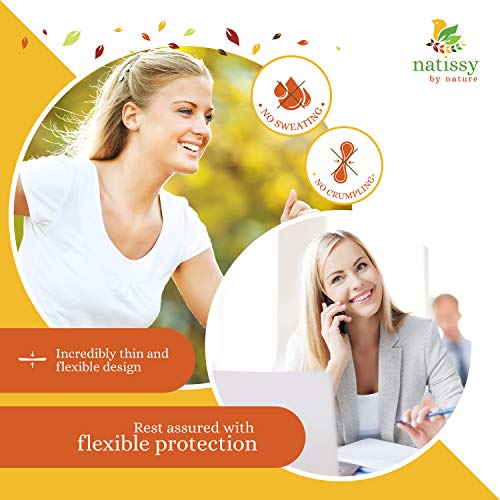 Waschbare Binden bio Baumwolle (Single M), Stoffbinden waschbar MADE IN EU; kIeine & lange Binden wiederverwendbar mit Flügeln; wiederverwendbare Binden für Menstruation, starke Blutung