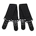 Elastic Motorcycle Biker Trouser Ends Boot Straps Clips 1xPair 2Pcs
