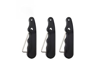 3pcs Hockey Skate Tightener, Black Lace Tightening Tool Portable Skate Tightener Hook for Ice Skates Puller for Ice Skates Bo