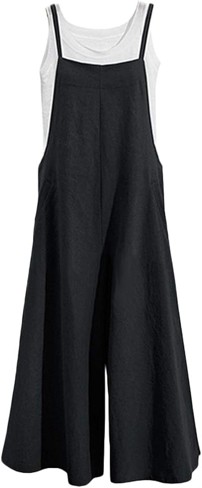 white linen jumpsuit amazon