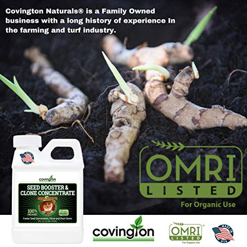 Clone & Seed Starter Solution, Organic Rooting Hormone Cloning Gel or